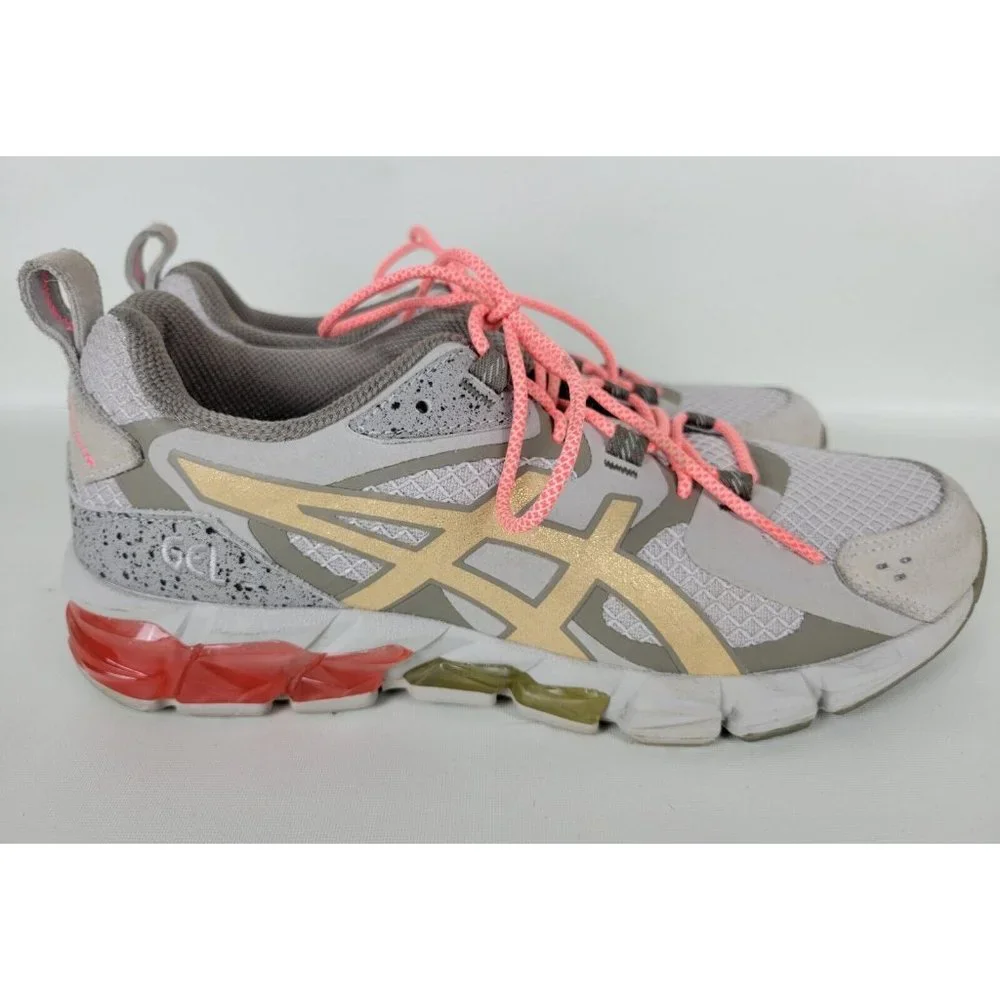Asics GEL-QUANTUM 180 Oyster Gray‎ Champagne Shoes 1202A194 Sz 9.5